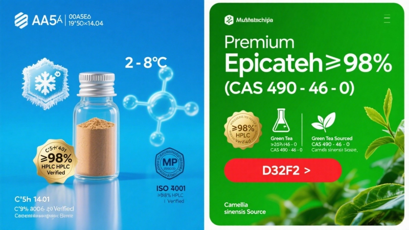 Premium Epicatechin ≥98% (CAS 490-46-0) Now Available for Global Export! July 17, 2025